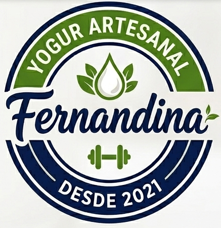 Emblema circular Fernandina — yogur artesanal desde 2021